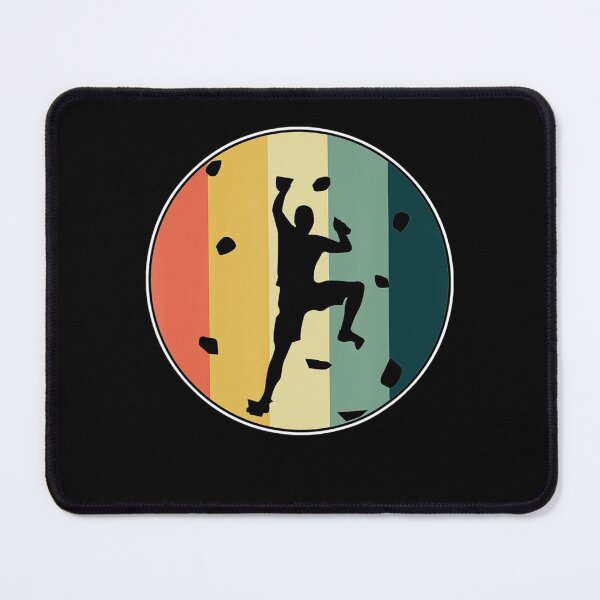 Item preview, Awesome Retro Wall Climber Rock Mountain Climbing Bouldering designed and sold by GabiStock.