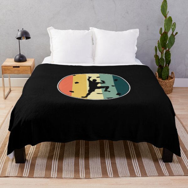 Item preview, Awesome Retro Wall Climber Rock Mountain Climbing Bouldering designed and sold by GabiStock.