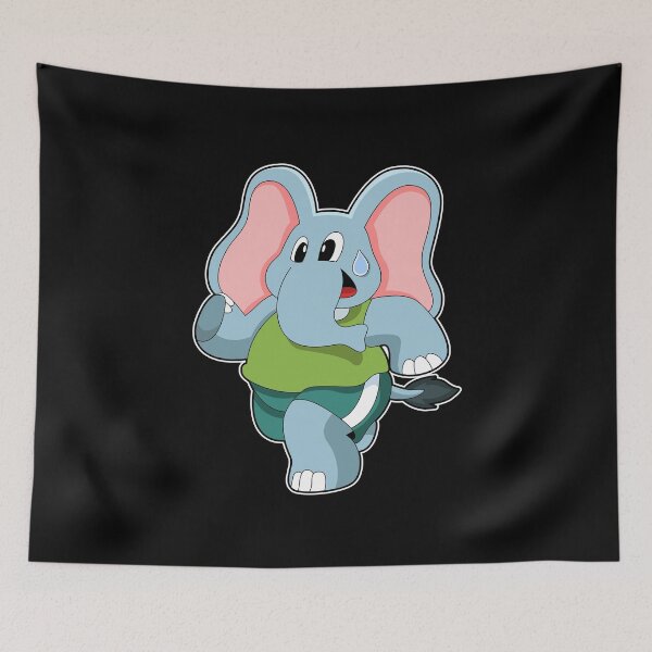 Item preview, Elephant Runner Running Sports designed and sold by Snabdesign84.
