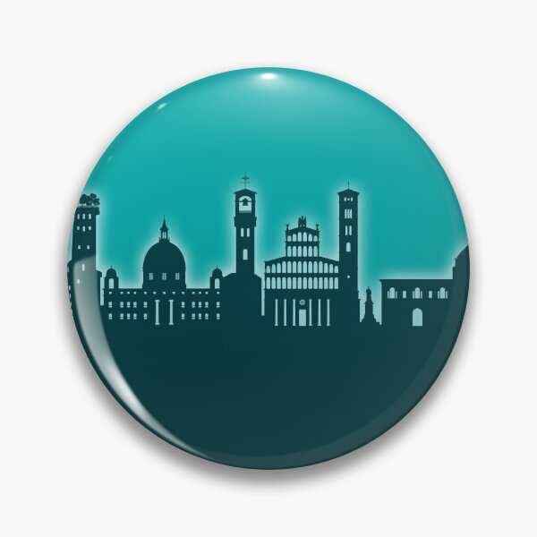 Item preview, Lucca Italy Skyline designed and sold by ArtPrints.