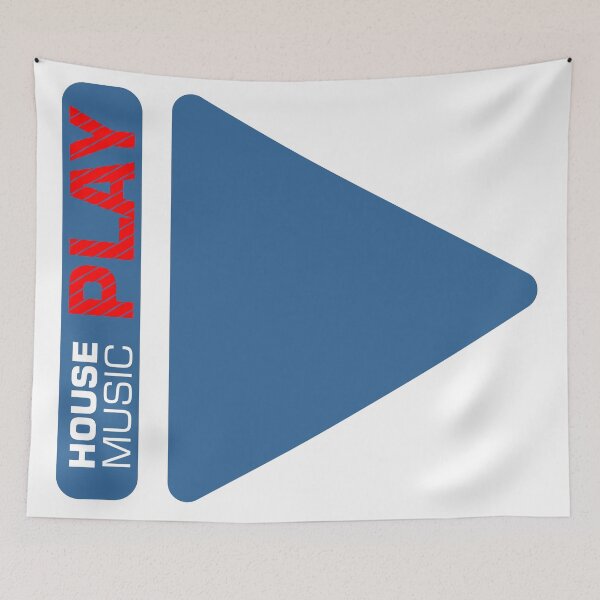 Item preview, House Music Play Love the Answer Text designed and sold by FridayFusion.