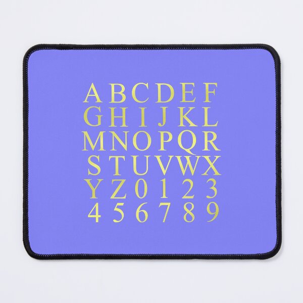 Artikelvorschau, ABCs Gold Filled on Blue 5748 entworfen und verkauft von Art in My Loft.