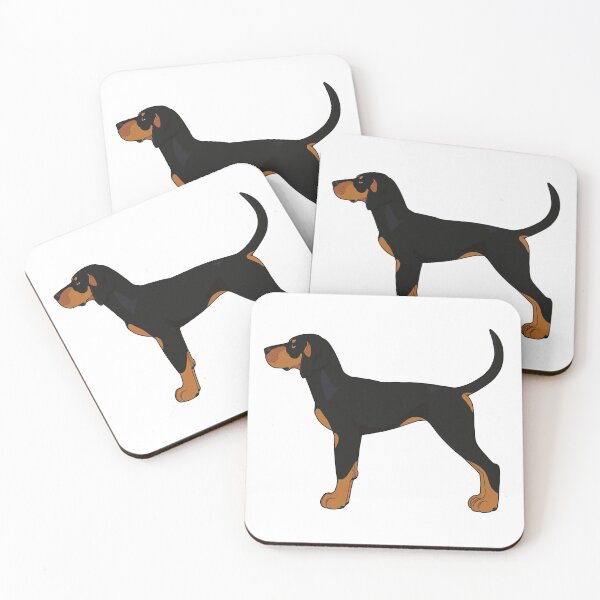 Item preview, Black and Tan hound designed and sold by West Dog Craft.