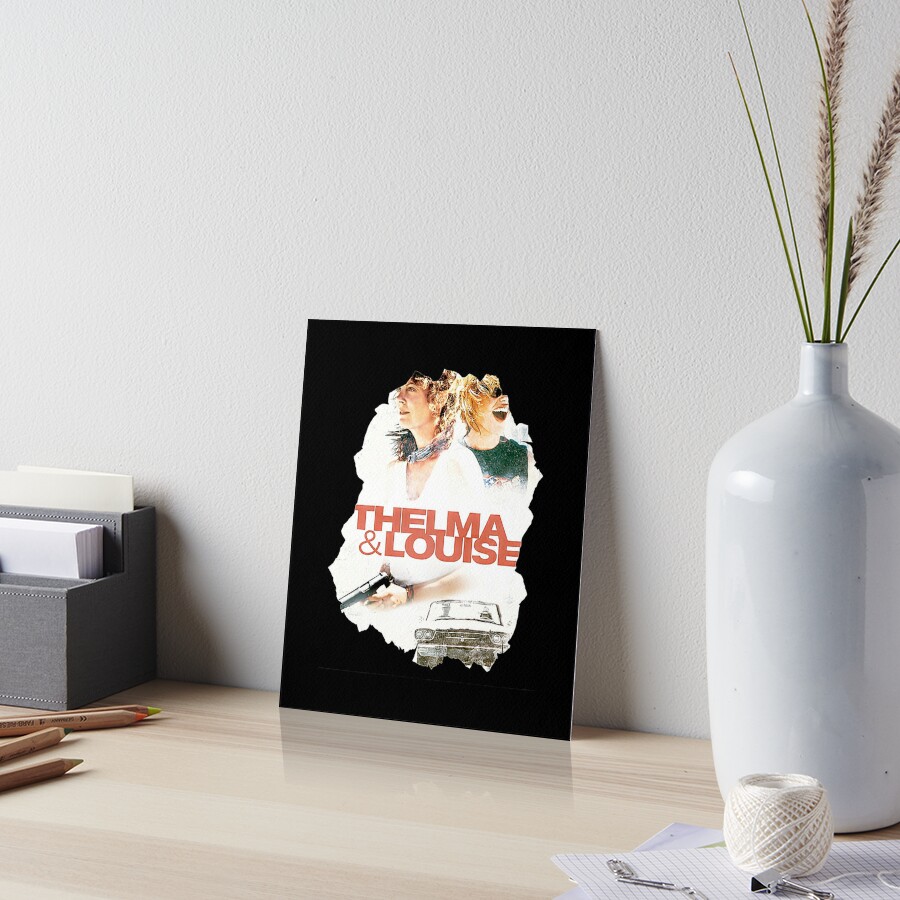 Thelma & Louise Art Board Print for Sale by PuzzleBuzz