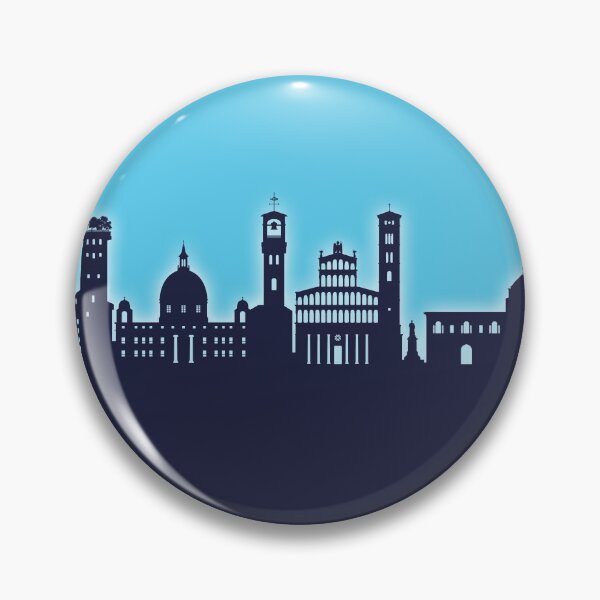 Item preview, Lucca Italy Skyline designed and sold by ArtPrints.