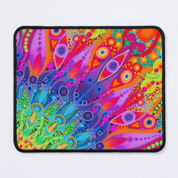 Item preview, Rainbow mandala (cropped) designed and sold by LindsayCat.