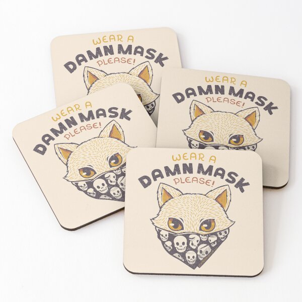 Item preview, Cat Wear a Damn Mask (please) by Tobe Fonseca designed and sold by Tobe Fonseca®.