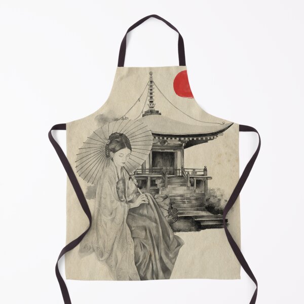 Item preview, Geisha in the garden designed and sold by LuciaS.