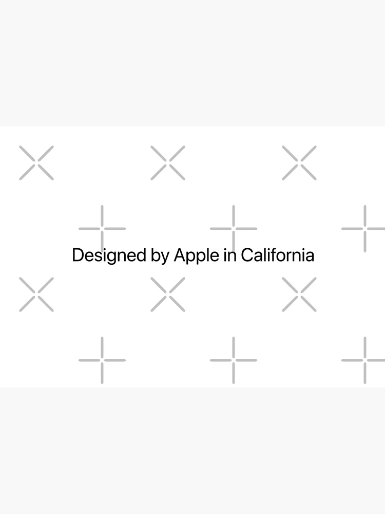 (大サイズ） Designed by Apple in California Designed by Apple in California — Basic Apple Guy