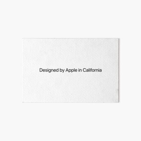 (大サイズ） Designed by Apple in California Designed by Apple in California — Basic Apple Guy