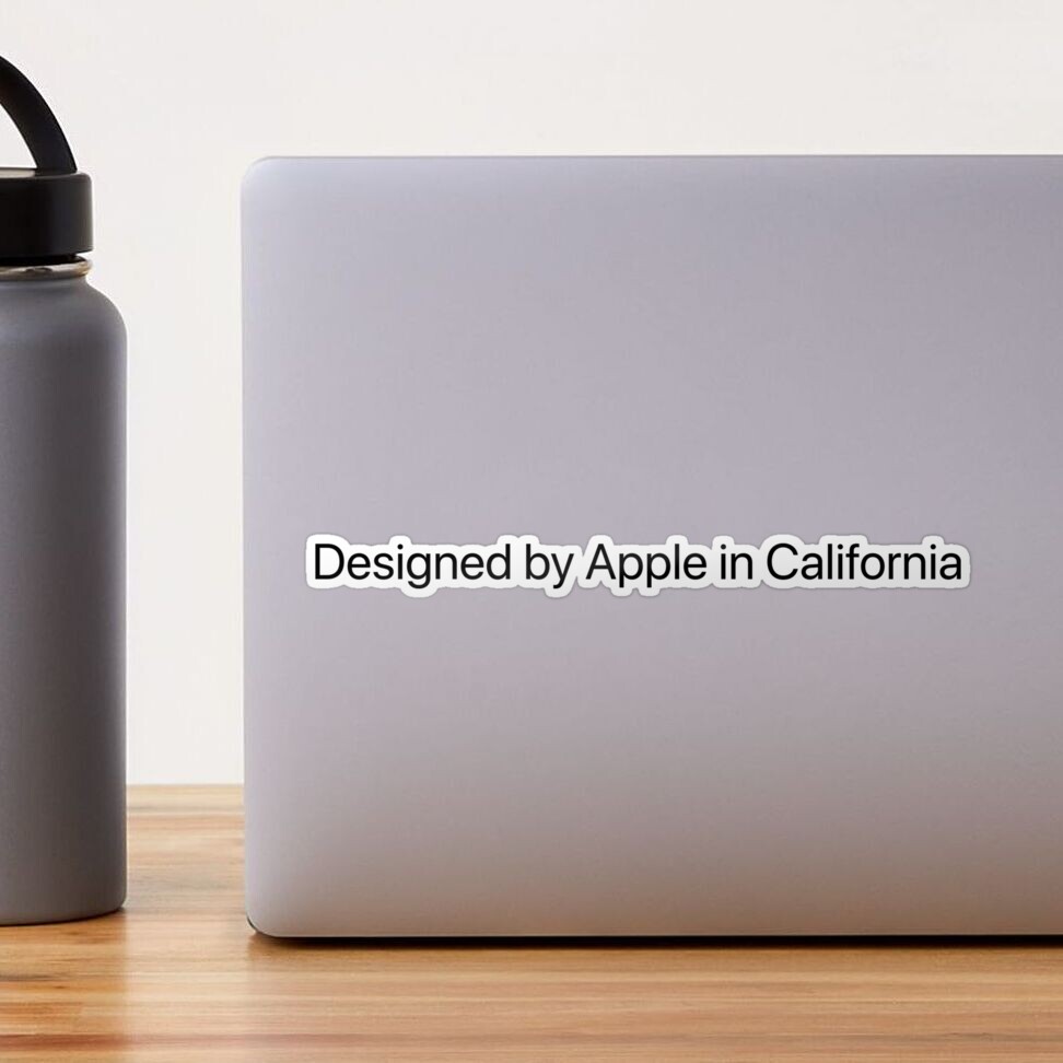 Designed by Apple in California Large 大 【お気に入り】 - アート