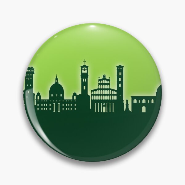 Item preview, Lucca Italy Skyline designed and sold by ArtPrints.