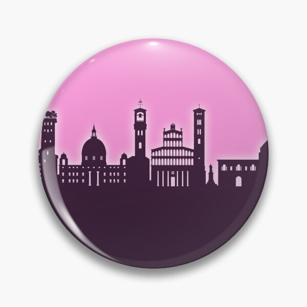 Item preview, Lucca Italy Skyline designed and sold by ArtPrints.