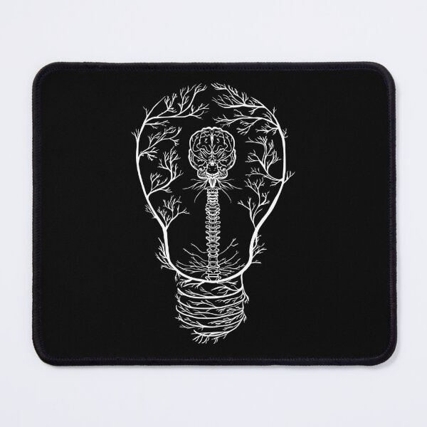 Item preview, Brain Light Bulb (White) designed and sold by CUNeuroscience.