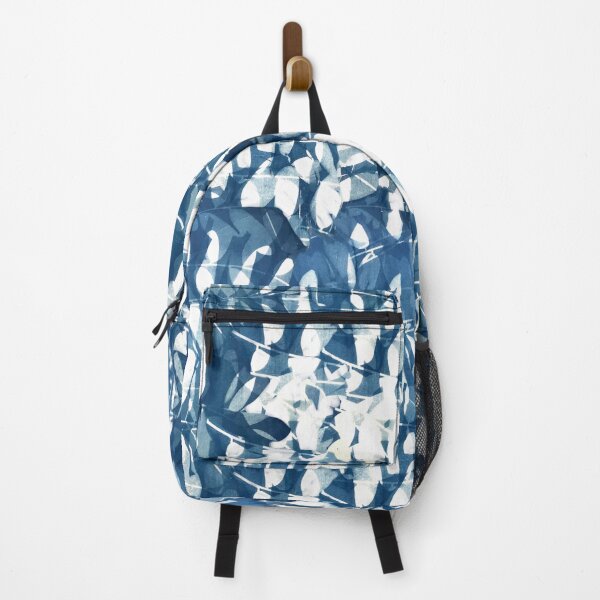 Item preview, blue cyanotype of leaves designed and sold by maicagonzalez.