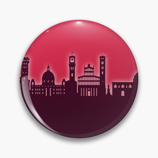 Item preview, Lucca Italy Skyline designed and sold by ArtPrints.