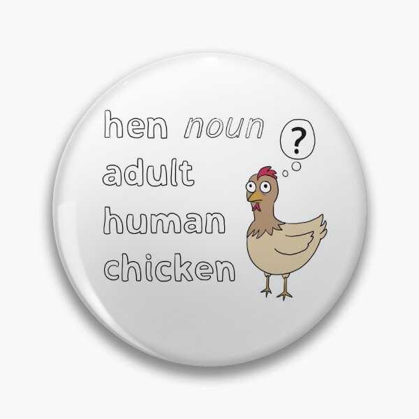 Item preview, Adult Human Chicken designed and sold by Gender-Queerdo.