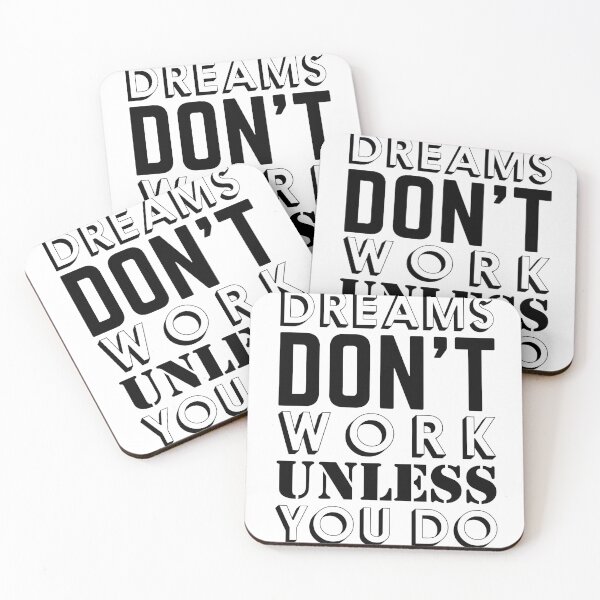 Item preview, DREAMS DON'T WORK  designed and sold by QueenT-shirt.