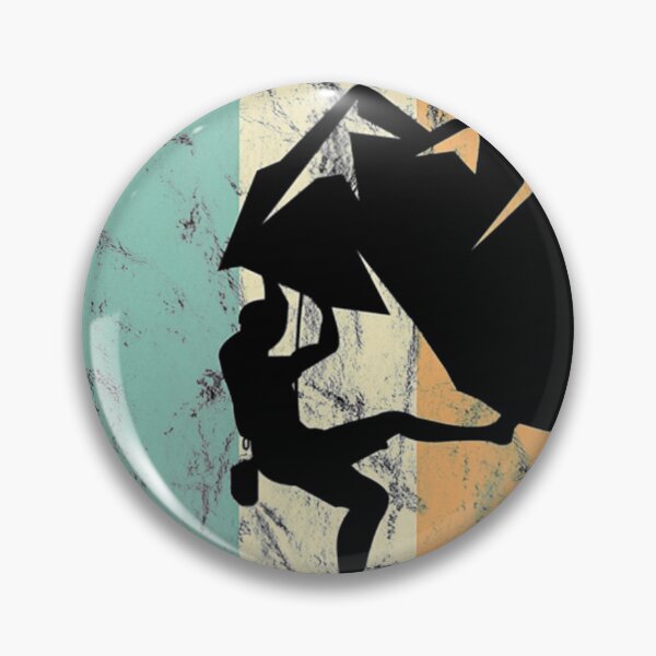 Item preview, Awesome Rock Climbing Retro Mountain Climber Hiker Alpinism designed and sold by GabiStock.