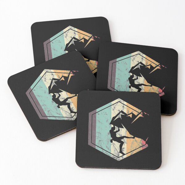 Item preview, Awesome Rock Climbing Retro Mountain Climber Hiker Alpinism designed and sold by GabiStock.