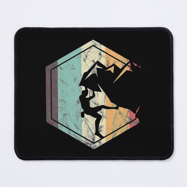 Item preview, Awesome Rock Climbing Retro Mountain Climber Hiker Alpinism designed and sold by GabiStock.