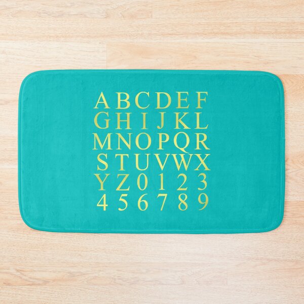 Item preview, ABCs Gold Filled on Teal 5748 designed and sold by Art in My Loft.
