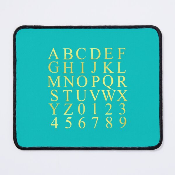 Item preview, ABCs Gold Filled on Teal 5748 designed and sold by Art in My Loft.