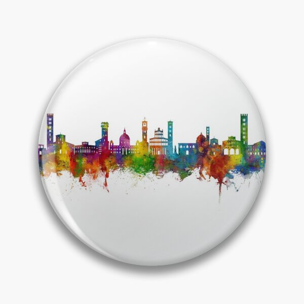 Item preview, Lucca Italy Skyline designed and sold by ArtPrints.