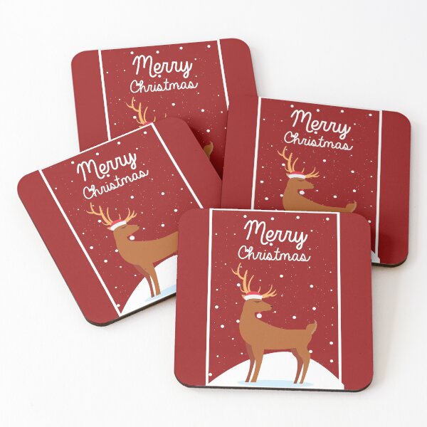 Item preview, Cute gazelle, Merry Christmas designed and sold by Dublia.