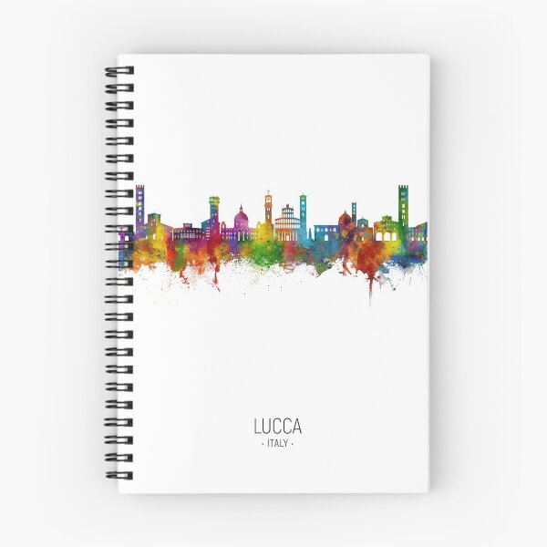 Artikelvorschau, Lucca Italy Skyline entworfen und verkauft von ArtPrints.