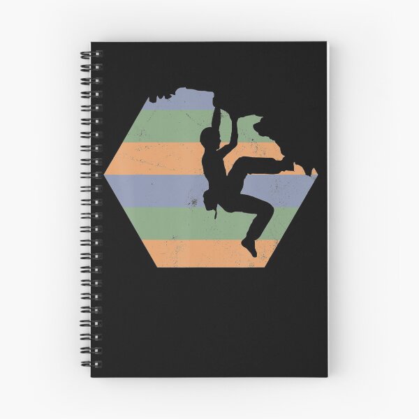 Artikelvorschau, Bouldern Klettern Kletterer Retro entworfen und verkauft von GabiStock.