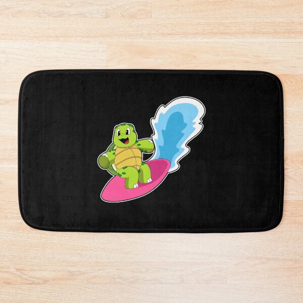 Item preview, Turtle as Surfer with Surfboard designed and sold by Snabdesign84.