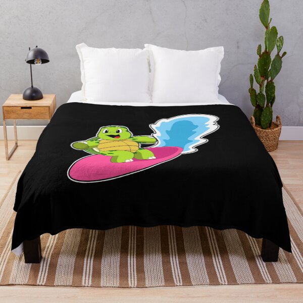 Item preview, Turtle as Surfer with Surfboard designed and sold by Snabdesign84.