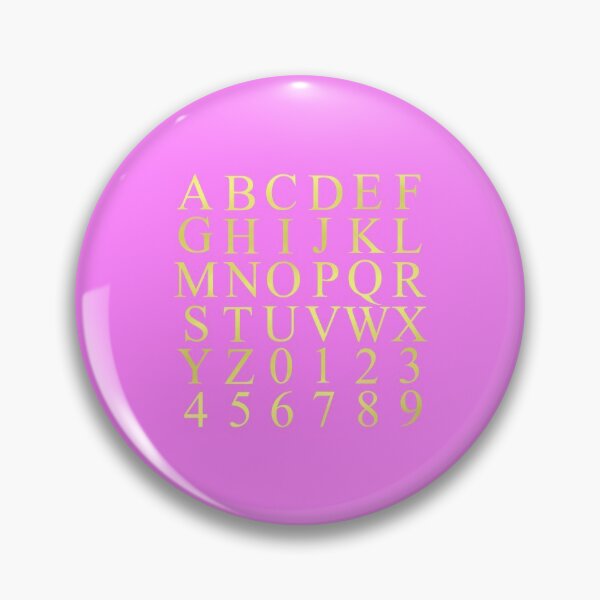 Artikelvorschau, ABCs Gold Filled on Pink 5748 entworfen und verkauft von Art in My Loft.