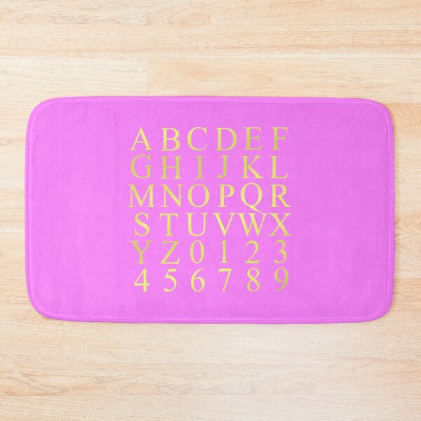 Item preview, ABCs Gold Filled on Pink 5748 designed and sold by Art in My Loft.
