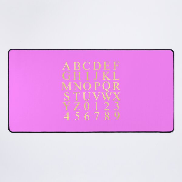 Item preview, ABCs Gold Filled on Pink 5748 designed and sold by Art in My Loft.