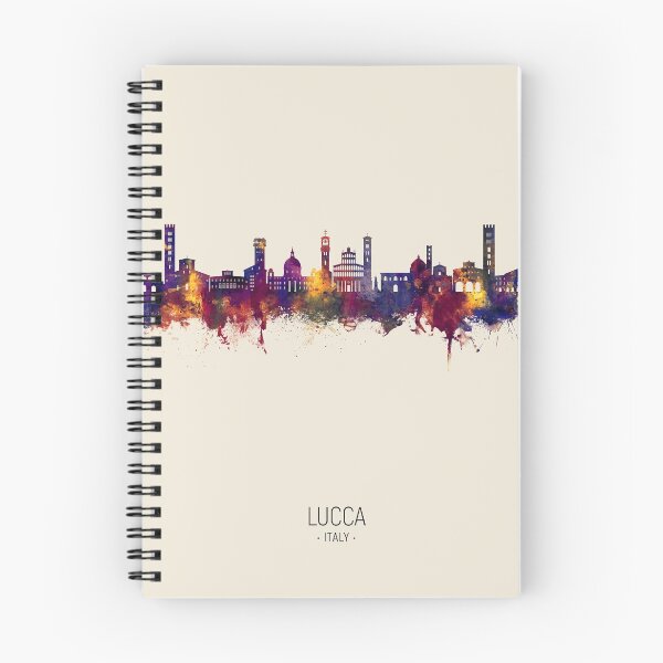 Artikelvorschau, Lucca Italy Skyline entworfen und verkauft von ArtPrints.