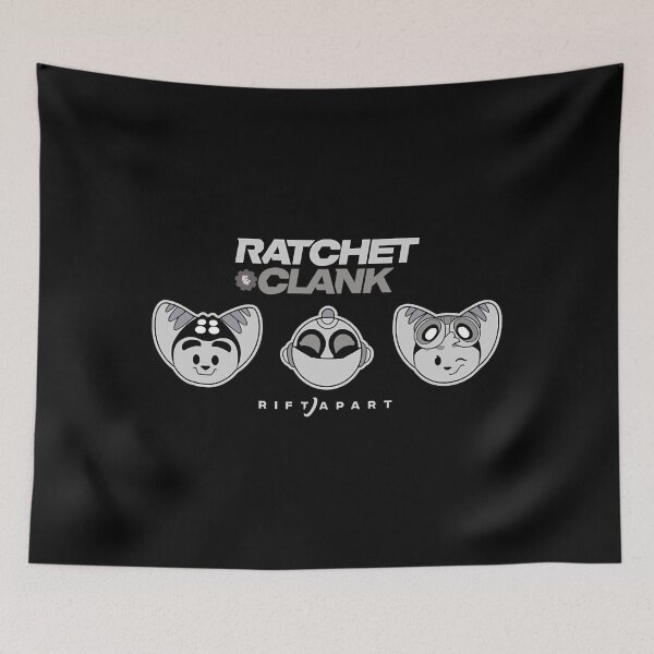 Item preview, ratchet clank and rivet T-Shirt| Perfect Gift designed and sold by lilasaras.