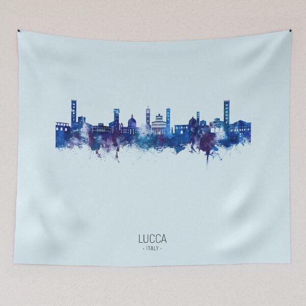 Item preview, Lucca Italy Skyline designed and sold by ArtPrints.