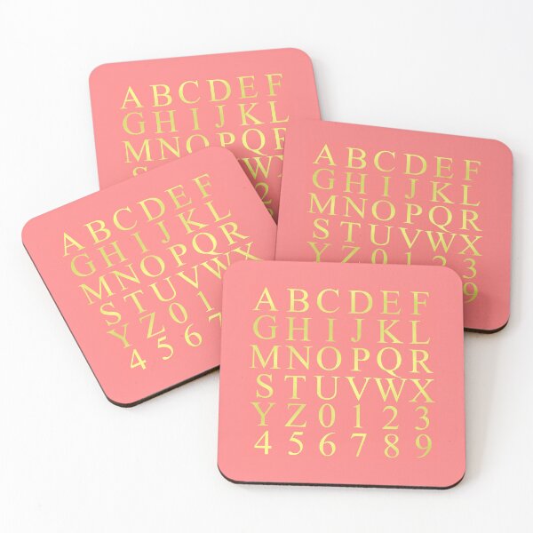 Item preview, ABCs Gold Filled on Peach 5748 designed and sold by Art in My Loft.