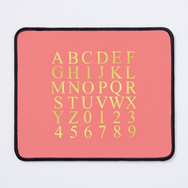 Artikelvorschau, ABCs Gold Filled on Peach 5748 entworfen und verkauft von Art in My Loft.