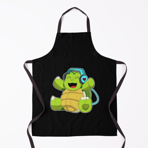 Item preview, Turtle at Music with Headphone designed and sold by Snabdesign84.