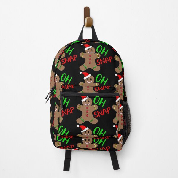Item preview, Christmas Gingerbread Man Oh Snap pun designed and sold by toastygoat.