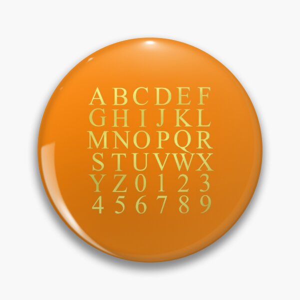 Artikelvorschau, ABCs Gold Filled on Orange 5748 entworfen und verkauft von Art in My Loft.