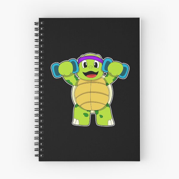 Item preview, Turtle at Strength training with Dumbbells designed and sold by Snabdesign84.