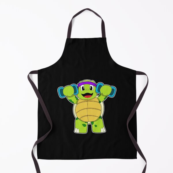 Item preview, Turtle at Strength training with Dumbbells designed and sold by Snabdesign84.