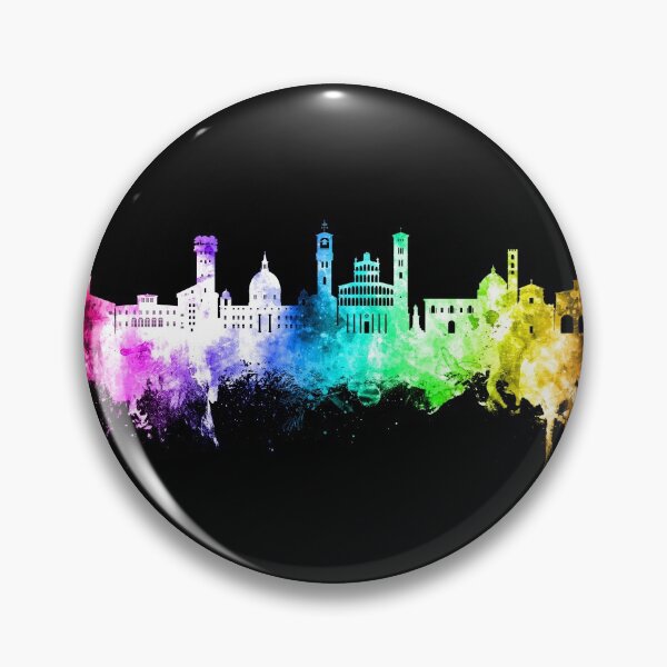 Item preview, Lucca Italy Skyline designed and sold by ArtPrints.