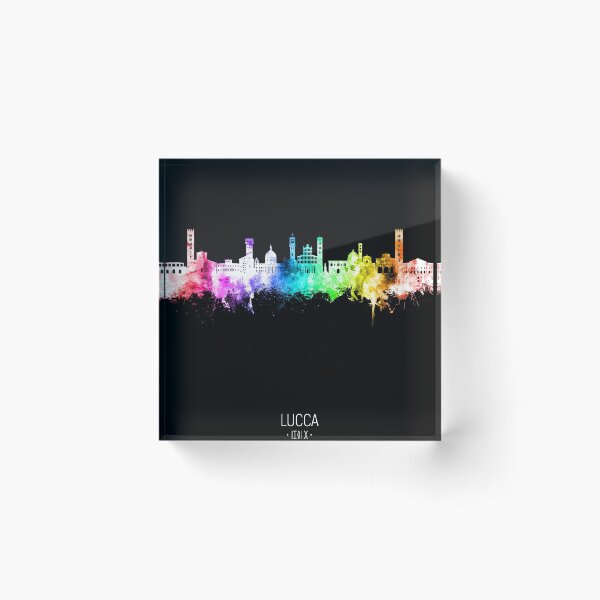 Item preview, Lucca Italy Skyline designed and sold by ArtPrints.