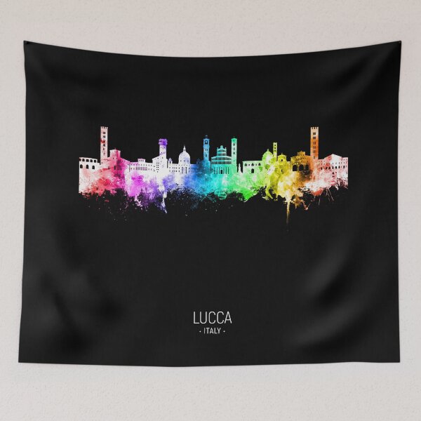 Item preview, Lucca Italy Skyline designed and sold by ArtPrints.