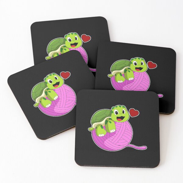 Item preview, Turtle with Ball of Wool designed and sold by Snabdesign84.